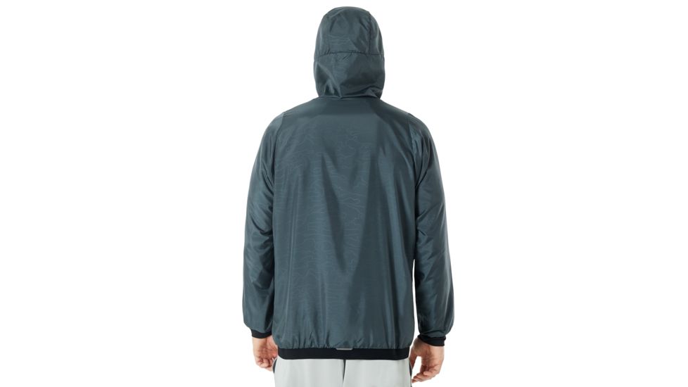 Oakley Enhance Emboss 8.7 Wind Jacket - Mens, Dark Slate, 2XL, 412591-94A-XXL