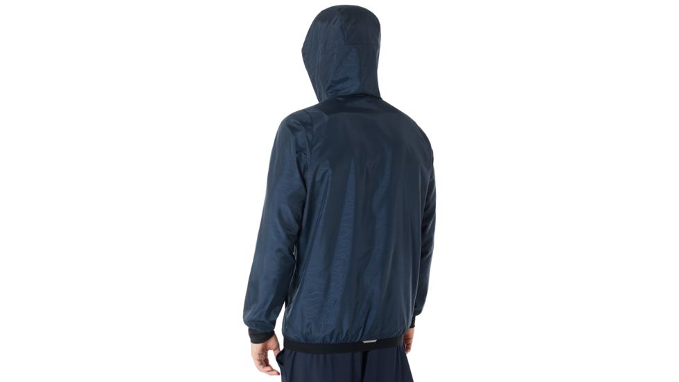 Oakley Enhance Emboss 8.7 Wind Jacket - Mens, Fathom, Large, 412591-6AC-L