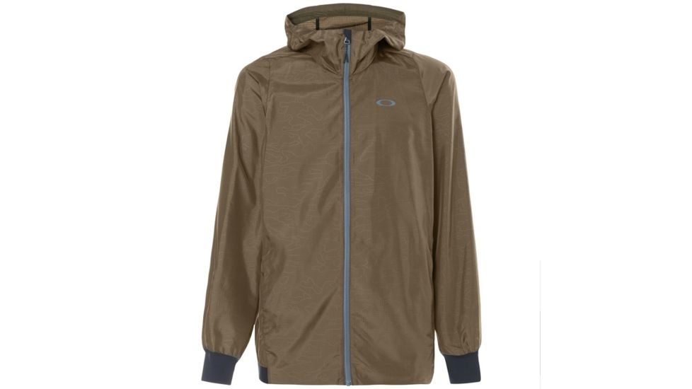 Oakley Enhance Emboss Wind Jacket 8.7 - Mens, Canteen, Large, 412591-87Y-L