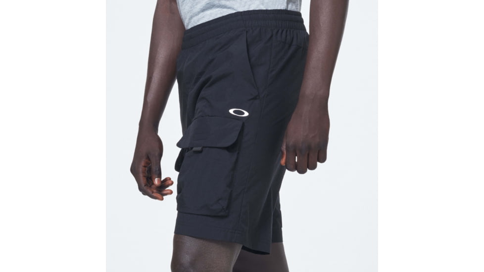 Oakley Enhance FGL Short 1.0 - Mens, Blackout, Extra Large, FOA400168-02E-XL