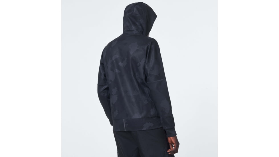 Oakley Enhance Mobility Fleece Hoody - Mens, Black Print, 2XL, FOA400151-00G-XXL