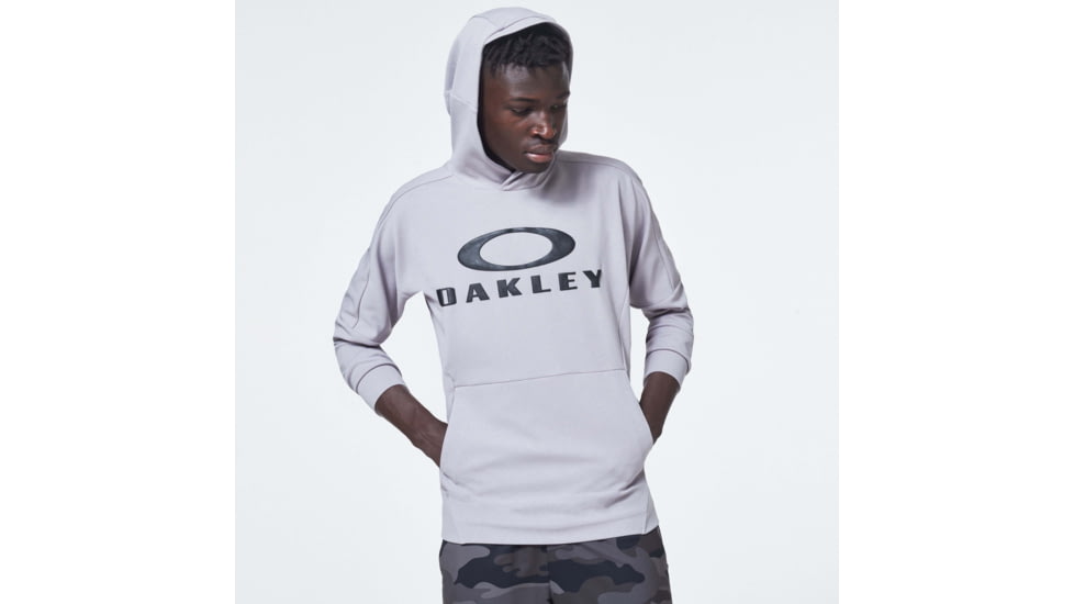 Oakley Enhance Mobility Fleece Hoody - Mens, New Athletic Grey, 2XL, FOA400151-27B-XXL