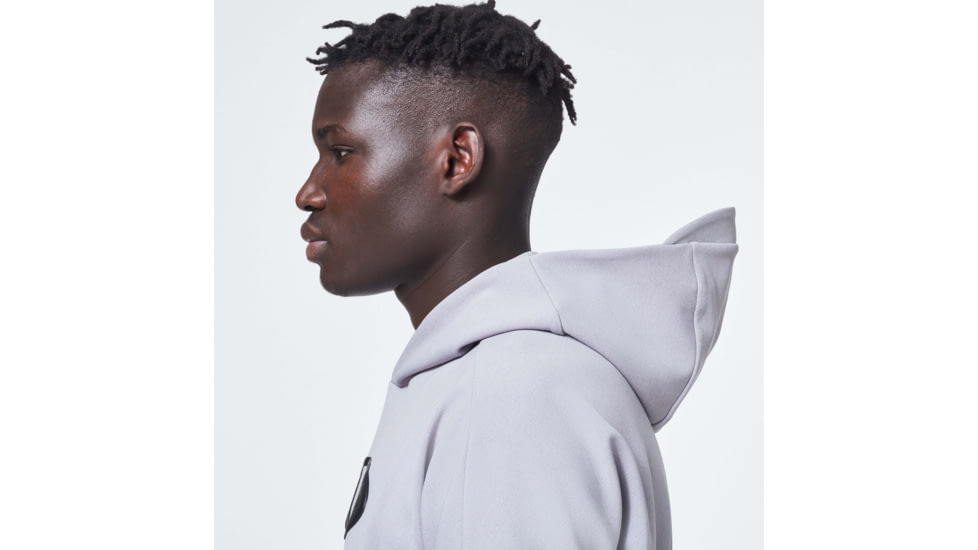 Oakley Enhance Mobility Fleece Hoody - Mens, New Athletic Grey, 2XL, FOA400151-27B-XXL