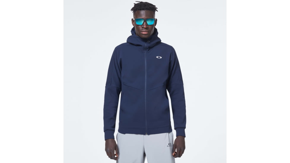 Oakley Enhance Mobility Fleece Jacket - Mens, Black Iris, Small, FOA400152-6DG-S