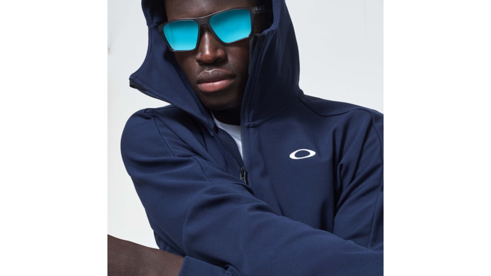 Oakley Enhance Mobility Fleece Jacket - Mens, Black Iris, Small, FOA400152-6DG-S