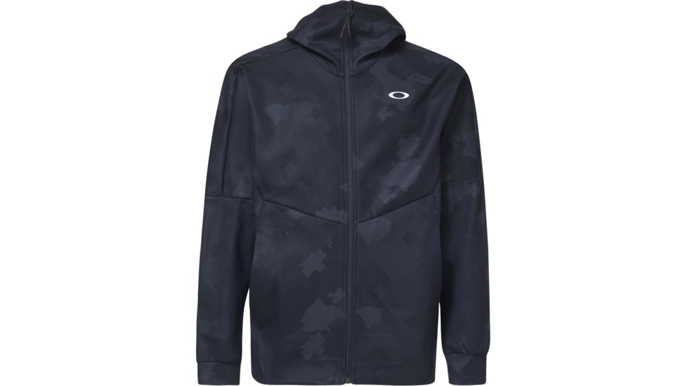Oakley Enhance Mobility Fleece Jacket - Mens, Black Print, Large, FOA400152-00G-L