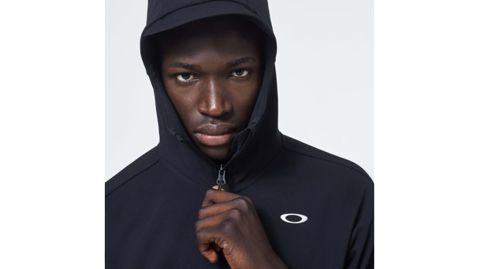Oakley Enhance Mobility Fleece Jacket - Mens, Blackout, Extra Large, FOA400152-02E-XL