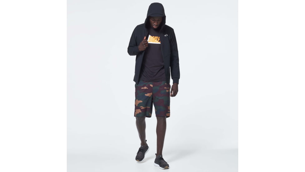 Oakley Enhance Mobility Fleece Jacket - Mens, Blackout, Extra Large, FOA400152-02E-XL