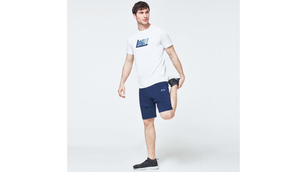 Oakley Enhance Mobility Shorts - Mens, Black Iris, 2XL, FOA400171-6DG-XXL