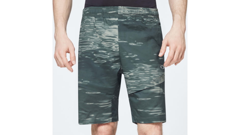 Oakley Enhance Mobility Shorts - Mens, Green Print, Large, FOA400171-78Y-L