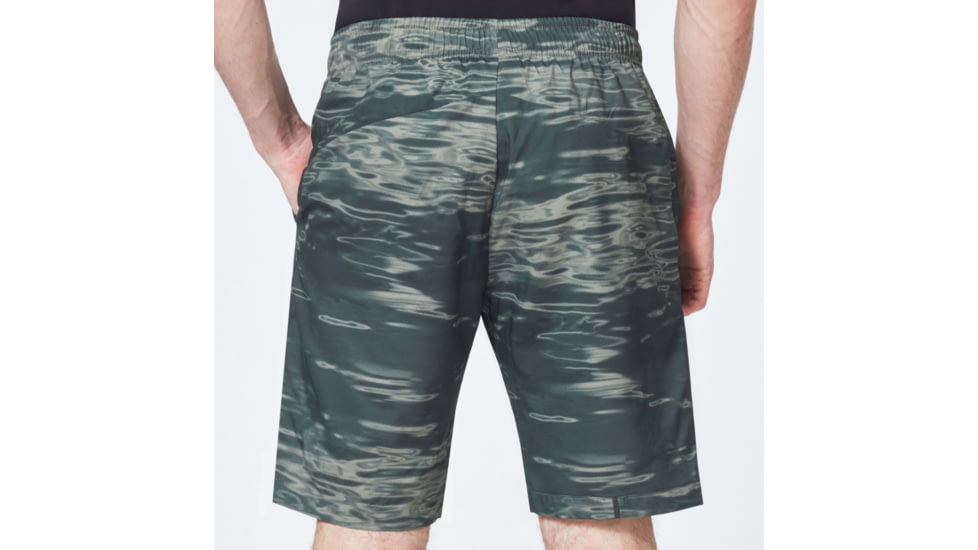 Oakley Enhance Mobility Shorts - Mens, Green Print, Large, FOA400171-78Y-L