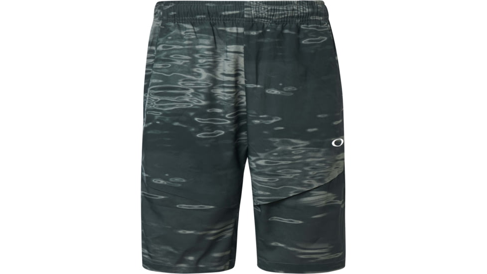 Oakley Enhance Mobility Shorts - Mens, Green Print, Small, FOA400171-78Y-S