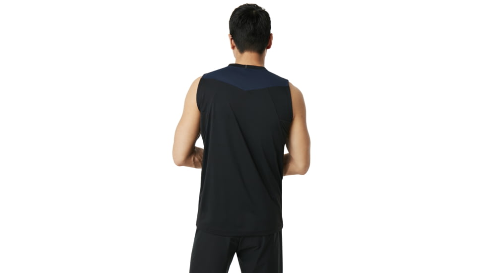 Oakley Enhance No Sleeves Crew 9.0 - Mens, Blackout, Large, 457720-02E-L