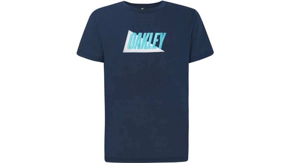 Oakley Enhance Qd Short Sleeve Tee Mix 10.0 - Mens, Black Iris, Medium, FOA400159-6DG-M