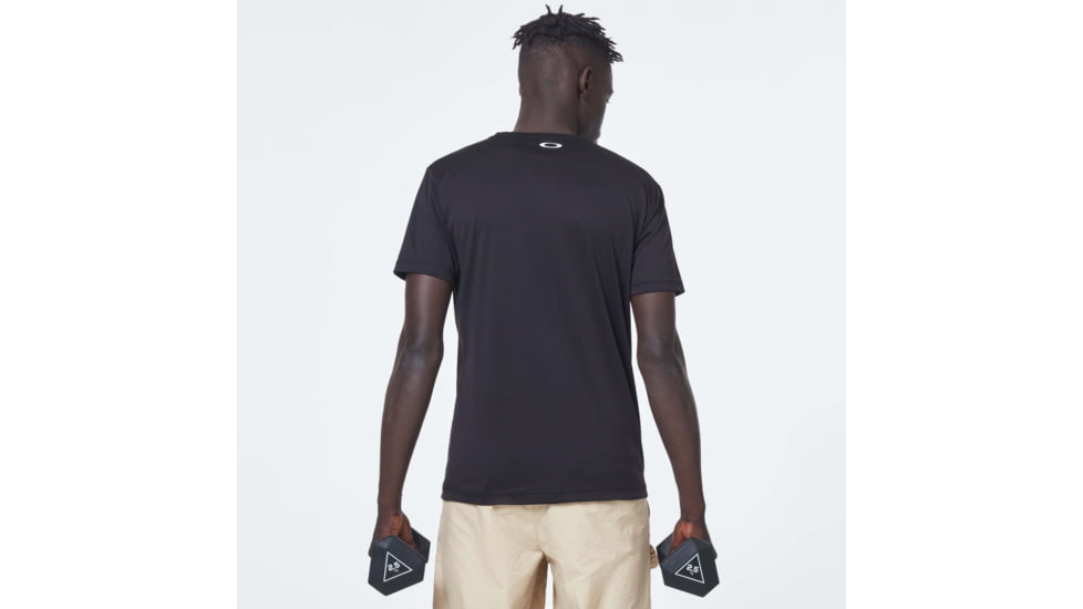 Oakley Enhance Qd Short Sleeve Tee Mix 10.0 - Mens, Blackout, Medium, FOA400159-02E-M