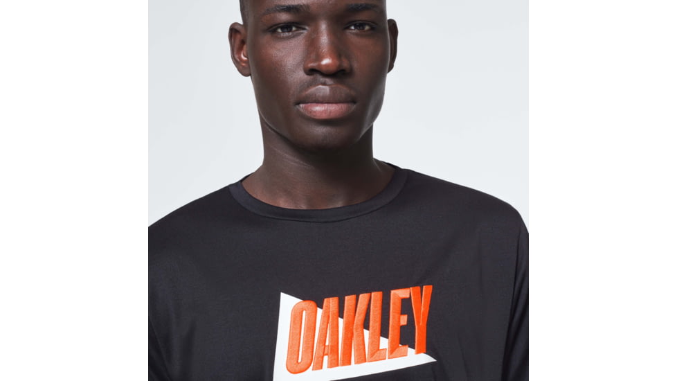 Oakley Enhance Qd Short Sleeve Tee Mix 10.0 - Mens, Blackout, Medium, FOA400159-02E-M