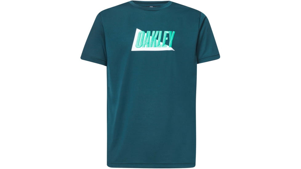 Oakley Enhance Qd Short Sleeve Tee Mix 10.0 - Mens, Pine Forest, Medium, FOA400159-73N-M
