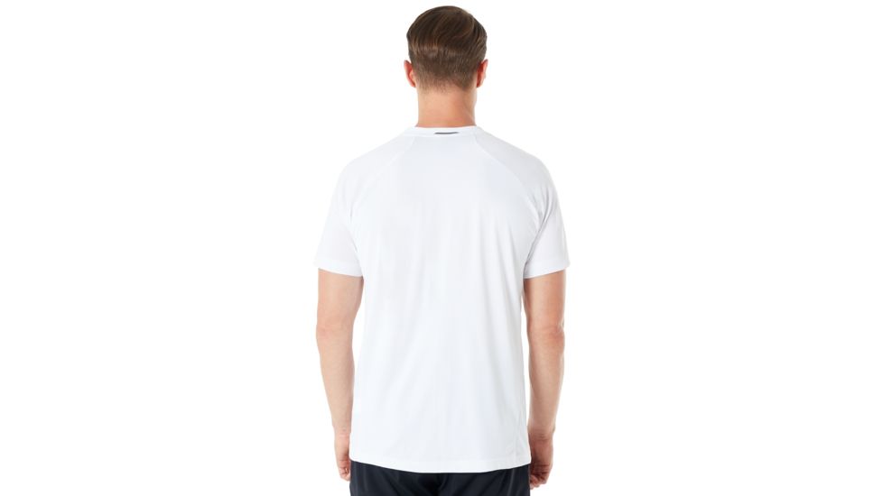 Oakley Enhance Short Sleeve Crew 8.7.01 - Mens, White, 2XL, 434259-100-XXL