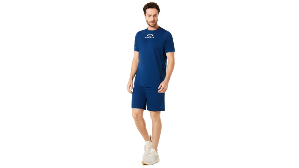 Oakley Enhance Short Sleeve Crew 8.7.02 - Mens, Dark Blue, Extra Large, 434250-609-XL