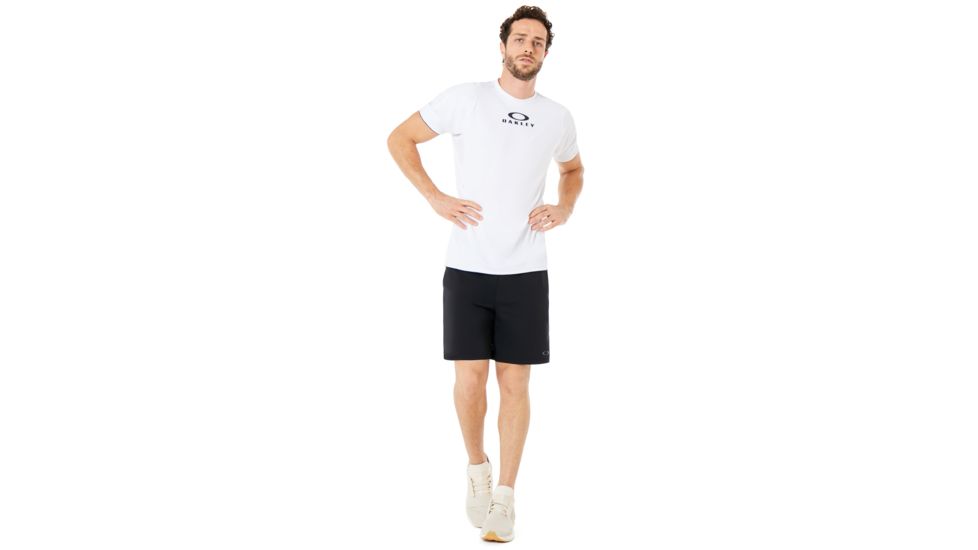Oakley Enhance Short Sleeve Crew 8.7.02 - Mens, White, Large, 434250-100-L