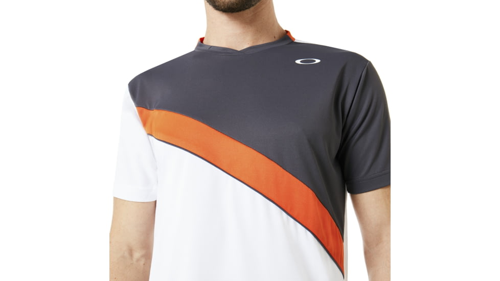 Oakley Enhance Short Sleeve Crew 8.7.03 - Mens, Blackout, Extra Large 434255-02E-XL