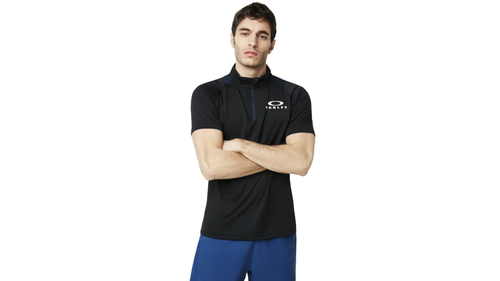 Oakley Enhance Ss Mock 9.0 - Mens, Blackout, Medium, 457725-02E-M