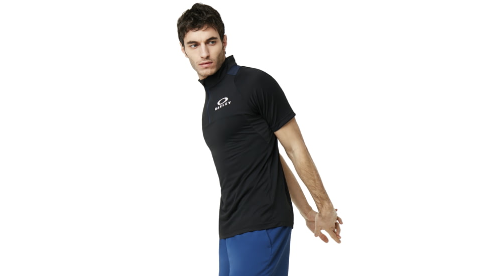 Oakley Enhance Ss Mock 9.0 - Mens, Blackout, Medium, 457725-02E-M