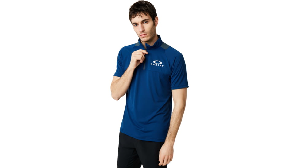 Oakley Enhance Ss Mock 9.0 - Mens, Dark Blue, 2XL, 457725-609-XXL