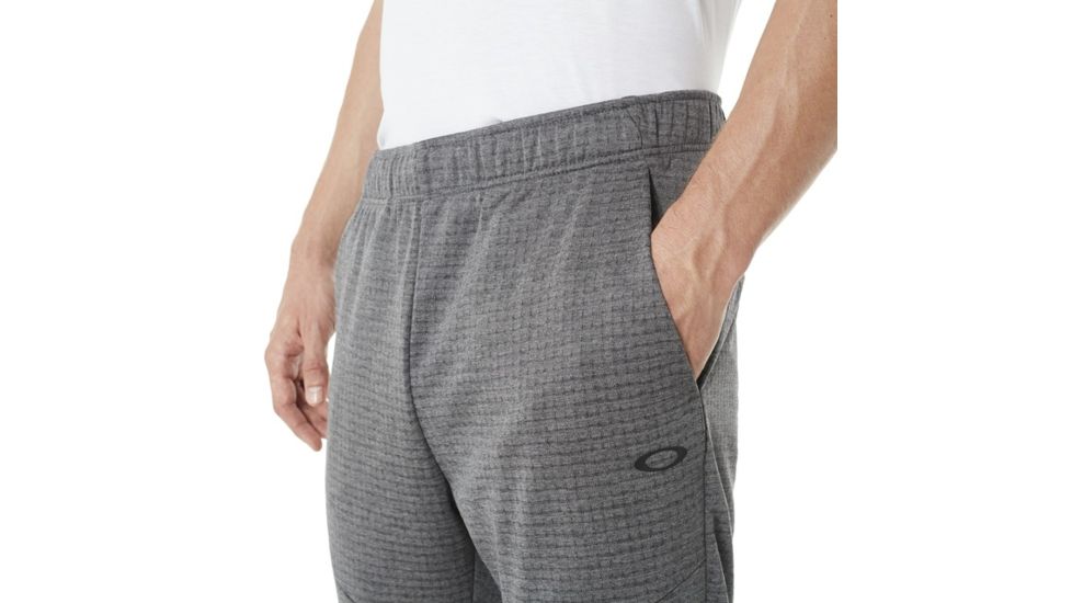 Oakley Enhance Technical Fleece Pants.Grid 8.7 - Mens, Dark Heather Grey, Extra Large, 422460-20Q-XL