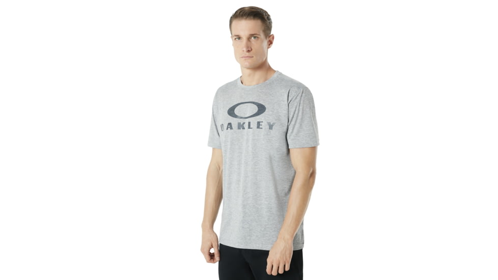 Oakley Enhance Technical Qd Short Sleeve Tee.18.08 - Mens, Light Heather Grey, Medium, 434257-22K-M