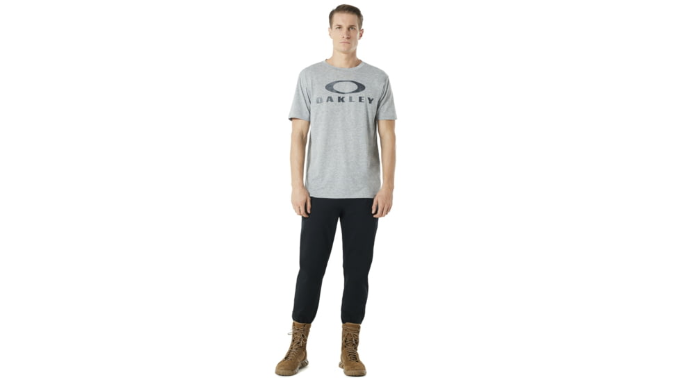 Oakley Enhance Technical Qd Short Sleeve Tee.18.08 - Mens, Light Heather Grey, Medium, 434257-22K-M