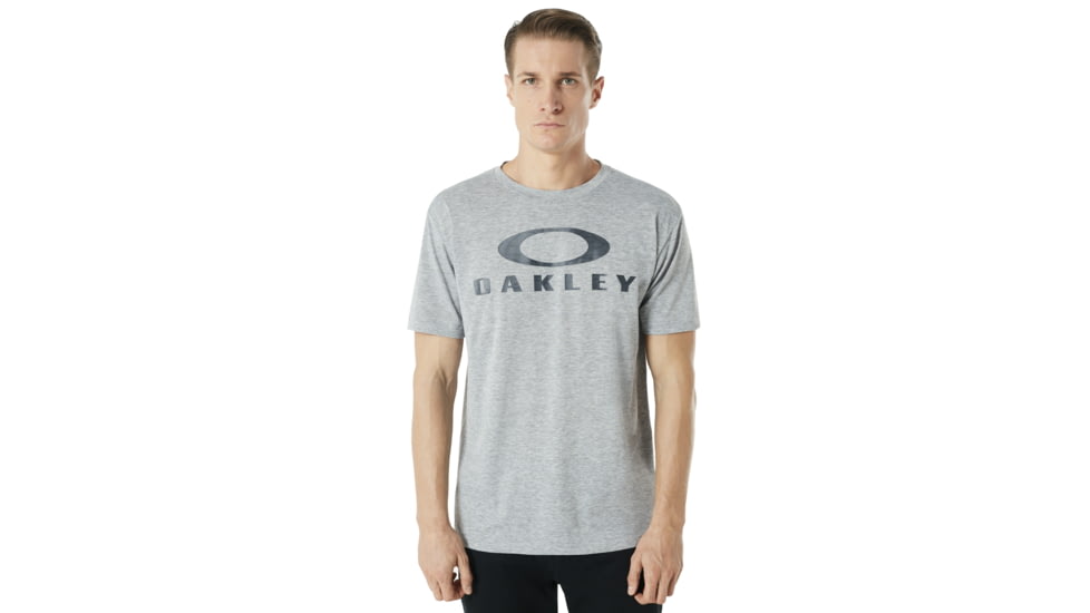 Oakley Enhance Technical Qd Short Sleeve Tee.18.08 - Mens, Light Heather Grey, Medium, 434257-22K-M