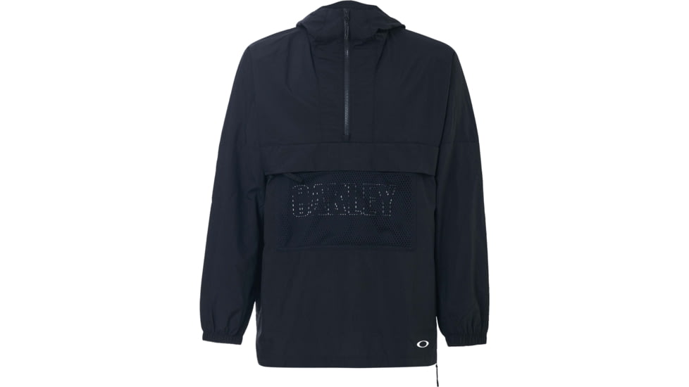 Oakley Enhance Wind Anorak Jacket 3.0 - Mens, Blackout, Medium, FOA400147-02E-M