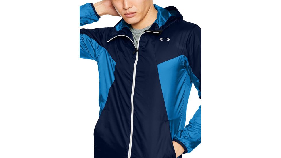 Oakley Enhance Wind Warm Jacket 8.7 - Mens, Fathom, Medium, 412589-6AC-M