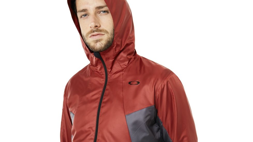 Oakley Enhance Wind Warm Jacket 8.7 - Mens, Iron Red, Large, 412589-80U-L