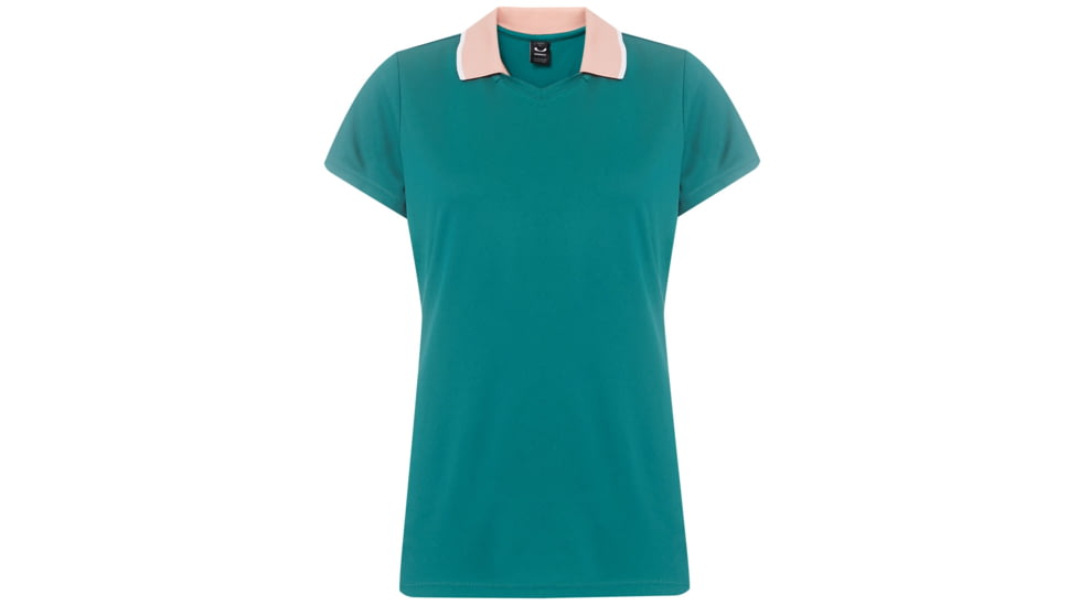 Oakley Enjoy Basic Golf Polo Short Sleeve - Womens, Forest Green, Extra Large, 532355-73F-XL