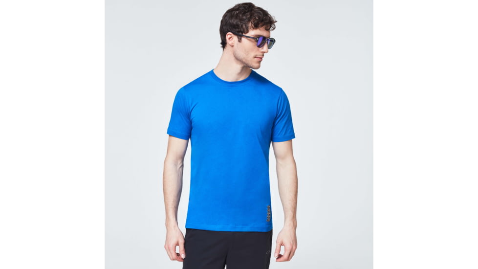 Oakley Evolution Patch Short Sleeve Tee - Mens, Uniform Blue, Large, FOA400460-6UN-L
