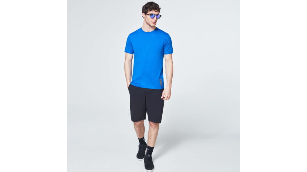 Oakley Evolution Patch Short Sleeve Tee - Mens, Uniform Blue, Large, FOA400460-6UN-L