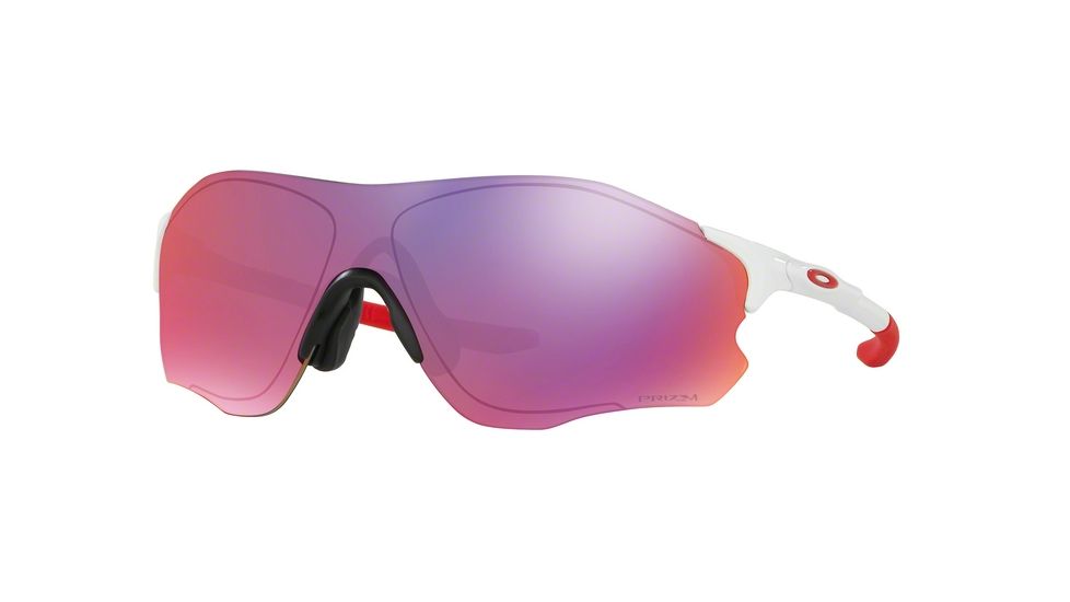 Oakley EVZERO PATH A OO9313 Single Vision Prescription Sunglasses OO9313-931304-38 - Lens Diameter 38 mm, Frame Color Polished White