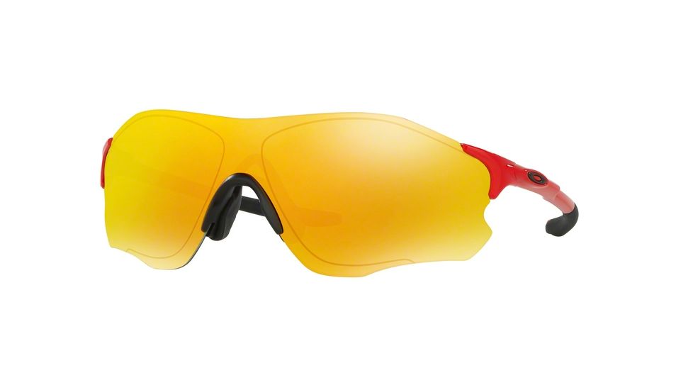 Oakley EVZERO PATH A OO9313 Single Vision Prescription Sunglasses OO9313-931309-38 - Lens Diameter 38 mm, Frame Color Infrared