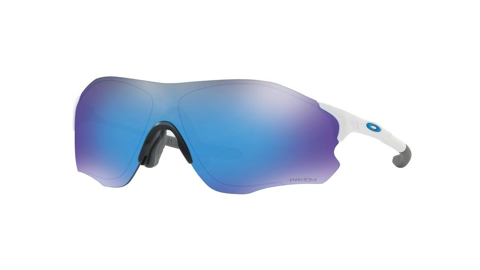 Oakley EVZERO PATH A OO9313 Single Vision Prescription Sunglasses OO9313-931315-38 - Lens Diameter 38 mm, Frame Color Polished White