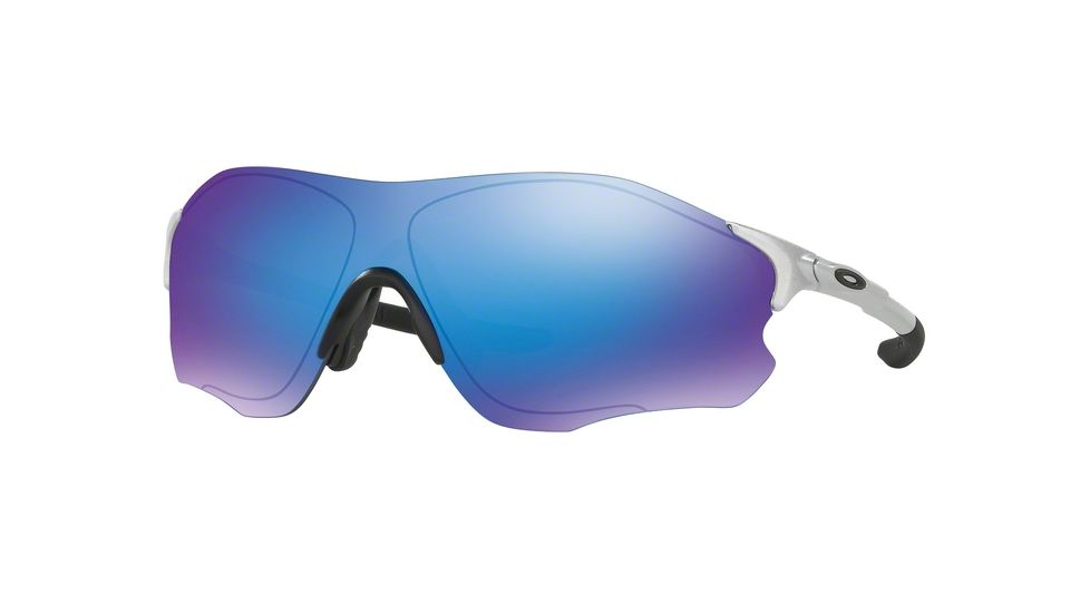 Oakley EVZERO PATH OO9308 Single Vision Prescription Sunglasses OO9308-930804-38 - Lens Diameter 38 mm, Frame Color Silver