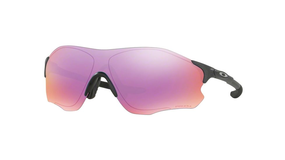 Oakley EVZERO PATH OO9308 Single Vision Prescription Sunglasses OO9308-930805-38 - Lens Diameter 38 mm, Frame Color Steel