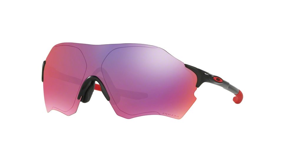 Oakley EVZERO RANGE A OO9337 Progressive Prescription Sunglasses OO9337-933702-38 - Lens Diameter 38 mm, Frame Color Polished Black