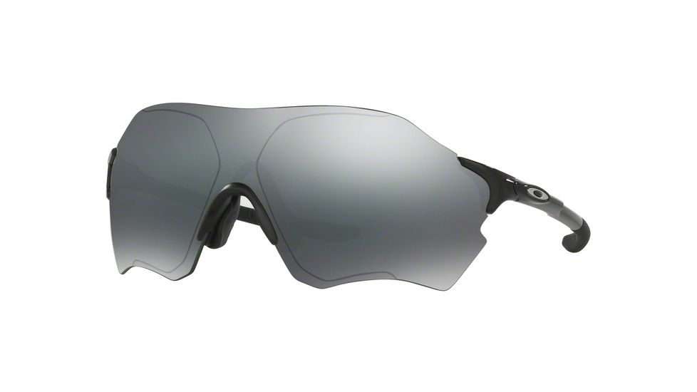 Oakley EVZERO RANGE OO9327 Sunglasses 932701-38 - Polished Black Frame, Black Iridium Lenses