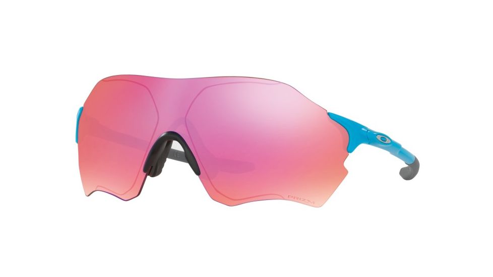 Oakley EVZERO RANGE OO9327 Sunglasses 932705-38 - Matte Sky Blue Frame, Prizm Trail Lenses