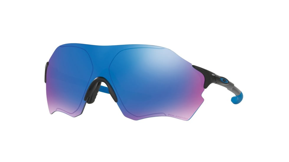 Oakley EVZERO RANGE OO9327 Sunglasses 932707-38 - Matte Black Frame, Sapphire Iridium Polarized Lenses