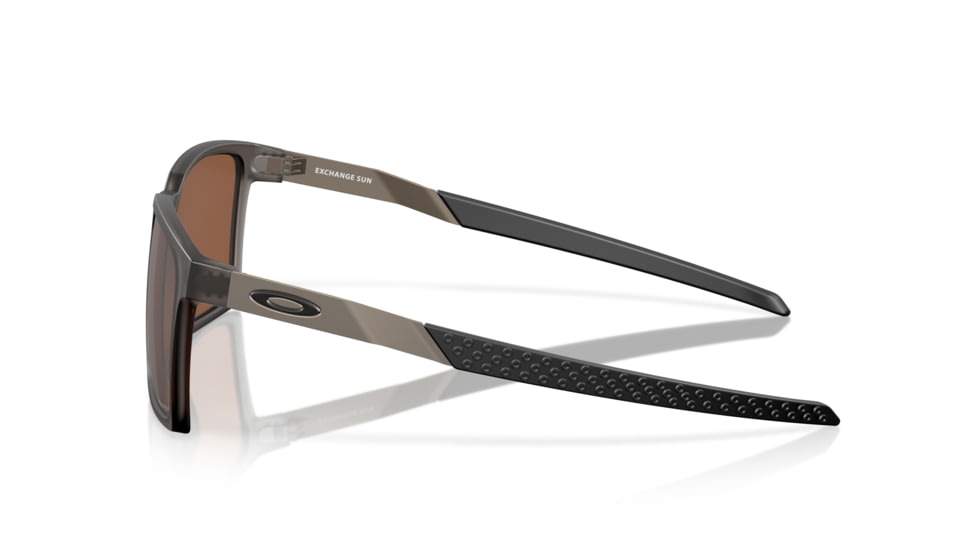 Oakley Exchange Sun Sunglasses, Satin Grey Smoke, PRIZM Tungsten, PRIZM Tungsten, OO9483-0256