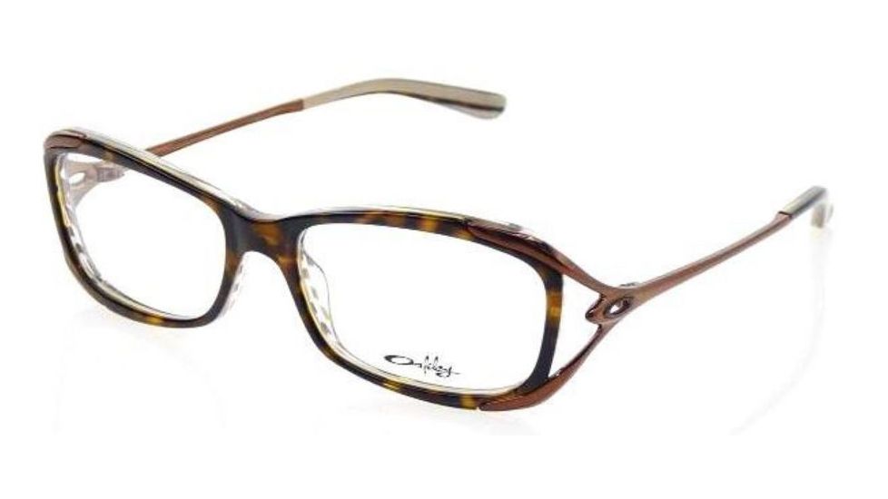 Oakley Exposure Eyeglasses Frame, Size 53 - Tortoise Stripe OX1068-0553