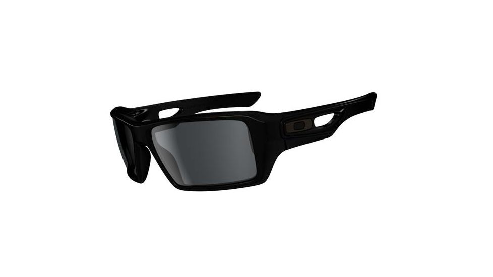 Oakley Eyepatch 2 Polished Black Frame w/ Grey Lenses Men's Sunglasses OO9136-13
